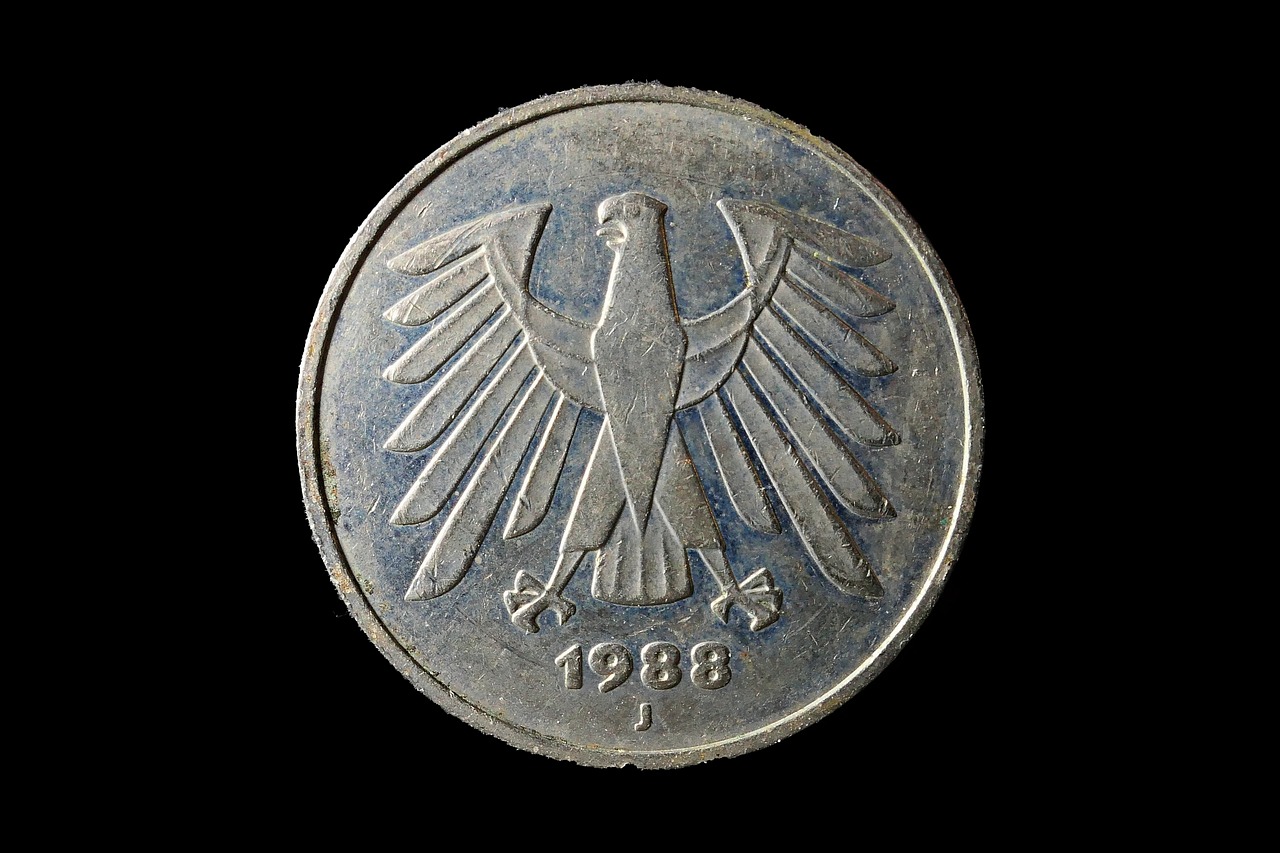 německá mince