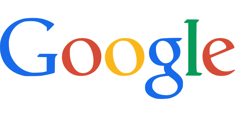 nápis Google